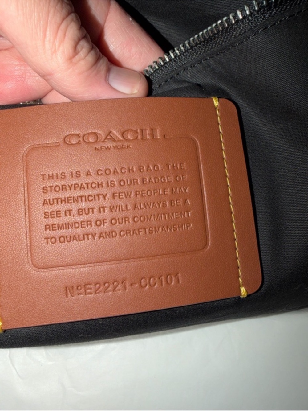 Coach Toby Turn Lock Tote - Picture 7 of 7
